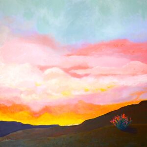 Monestary Road at Sunset