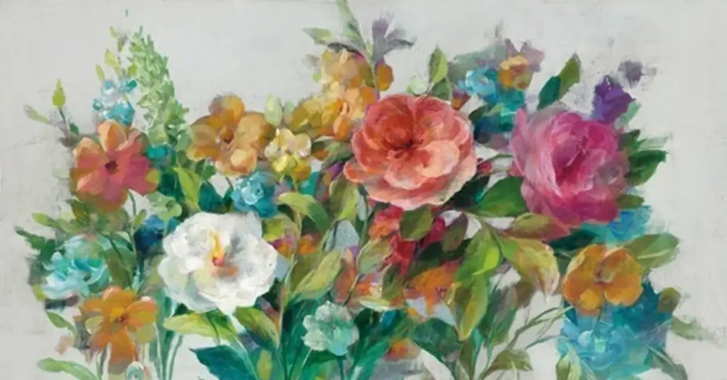 Visionary healing art painting by Laura Asa Flores featuring intuitive symbolism, soft colors, and emotional expression for inner restoration.